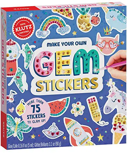 Klutz Make Your Own Gem Stickers Craft Kit