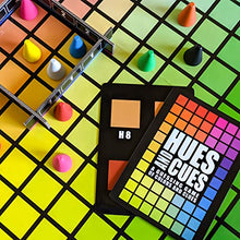 Load image into Gallery viewer, HUES and CUES | Vibrant Color Guessing Game Perfect for Family Game Night | Connect Clues and Colors Together | 480 Color Squares to Guess from
