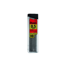 Load image into Gallery viewer, Pentel Super Hi-Polymer Lead Refills, 0.5 mm, 90 Pieces (C25BPHB3-K6),Gray
