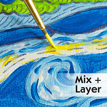 Load image into Gallery viewer, Faber-Castell Paint by# Museum Series - Vincent Van Gogh, The Starry Night - Paint by Numbers for Adult Beginners &amp; Young Artists
