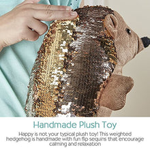 Load image into Gallery viewer, Creativity for Kids Sequin Pets Stuffed Animal - Happy the Hedgehog Plush Toy

