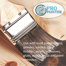 Load image into Gallery viewer, Chip Brush 36 Pack Pro Painter 1-1/2 Inch China White Bristle Disposable Paint Brush for Use with Paints Stains Primers Varnish Acrylic Adhesives Glues Epoxy Gesso Paint Removers, Hardwood Handle
